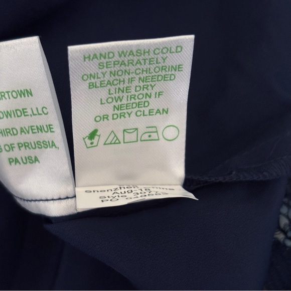 Lilly Pulitzer Jackelin Romper 00 True Navy Fern Gallery Lace NEW NWT - Picture 10 of 11